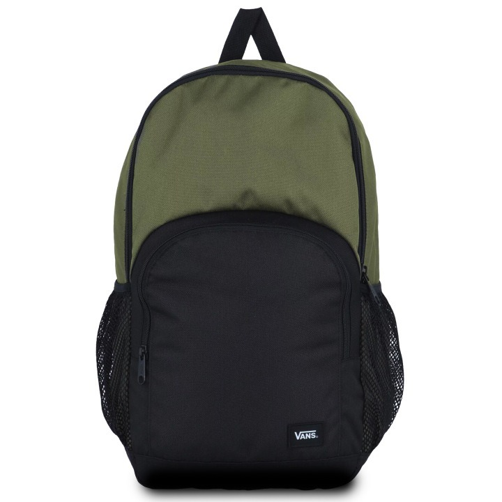 Vans Alumni Pack 5-B VN0A7UDSKEK1 školský športový batoh – čierny zelený, 22 l, notebook, organizér