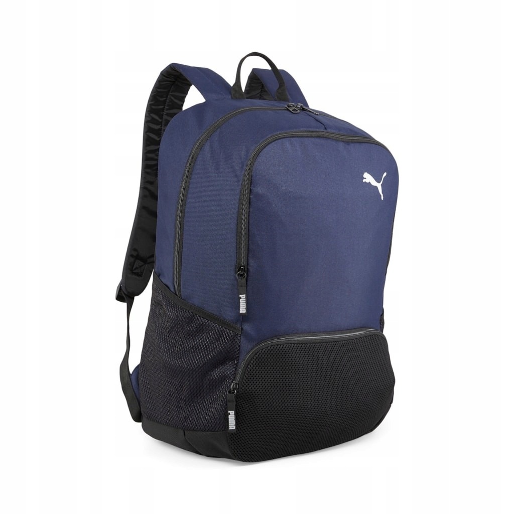 Puma TeamGoal Premium XL Backpack 090458-05 tmavomodrý batoh – 37 l, športový a školský batoh s notebook priehradkou