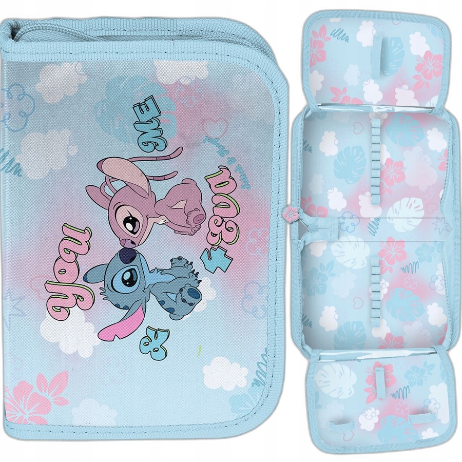 Peračník Stitch Angel, prázdny, s jednou priehradkou