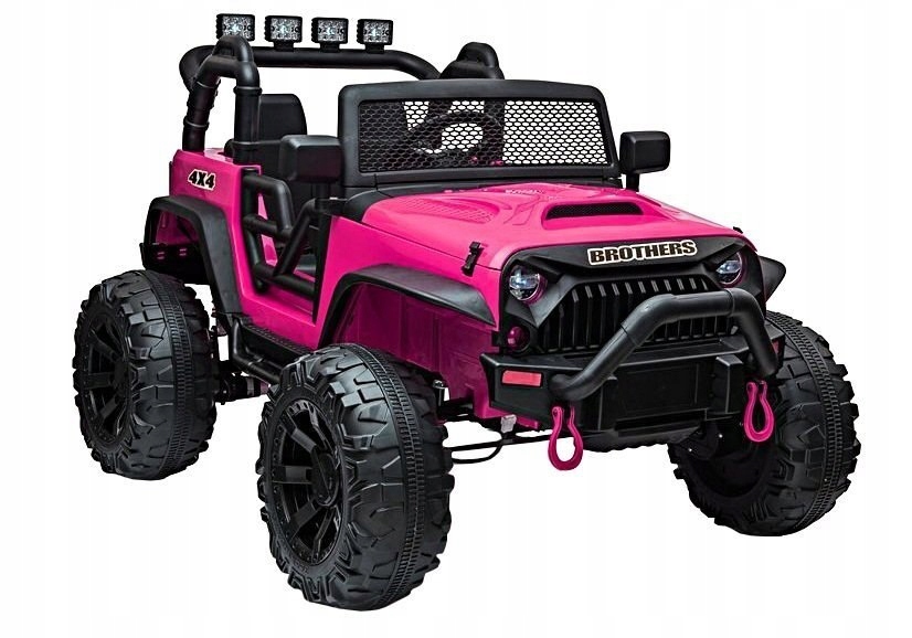 Auto pre batériu Jeep JC666 Pink lagned