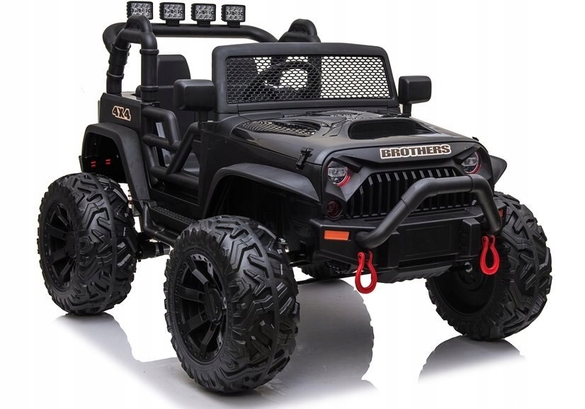 Auto pre batériu Jeep JC666 čierna lakovaná