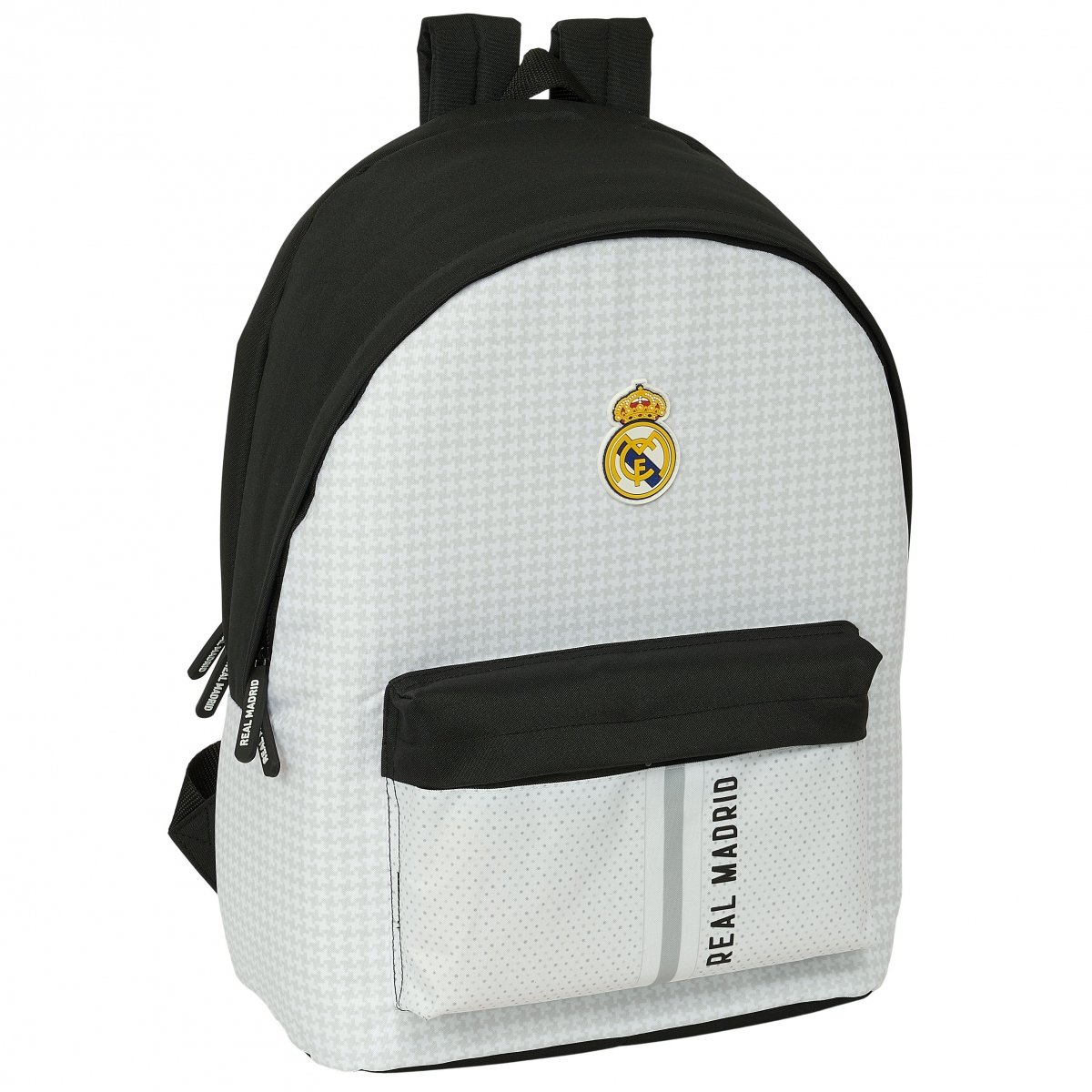 Školský batoh Real Madrid RM TEAM 24/25 White - Jednokomorový a Ergonomický