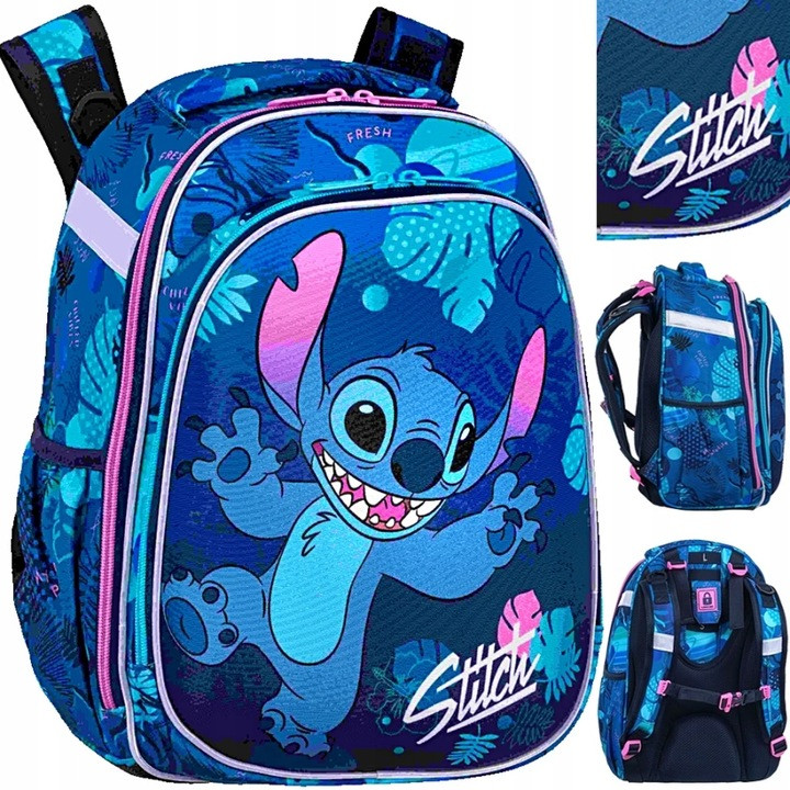 COOLPACK Školský Ergonomický Batoh pre Dievčatá DISNEY LILO STITCH