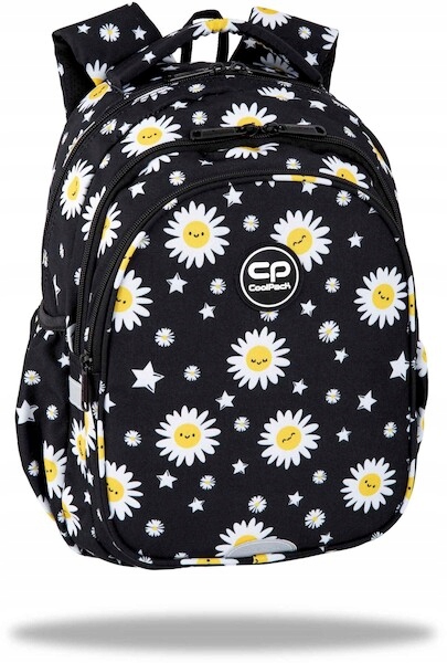Mládežnícky batoh Coolpack Jerry Daisy Black – ideálny pre školské potreby