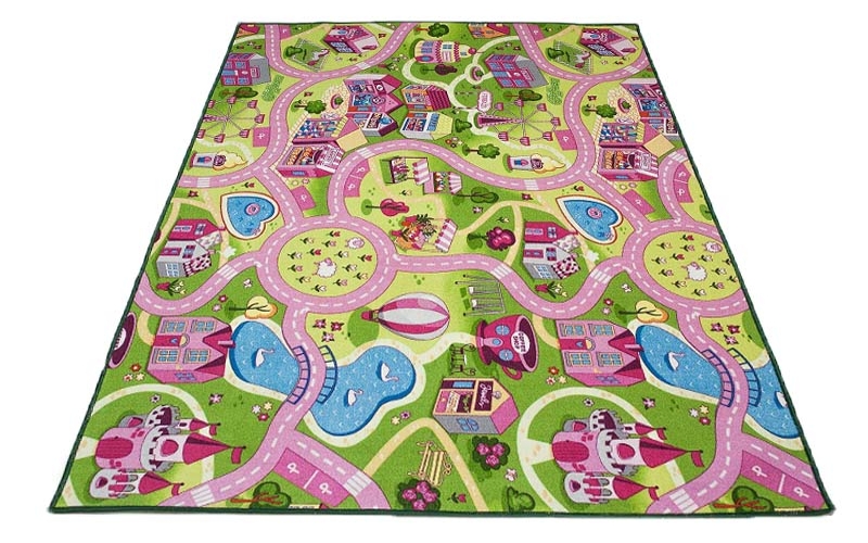 Koberce 150x200 kobercov pre ulicu Child Farm City
