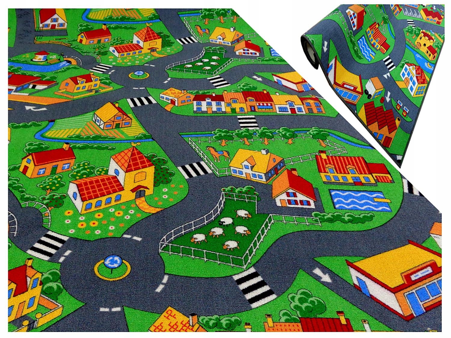 Deti pre deti 1x2 100x200 Lacná kobercová ulica