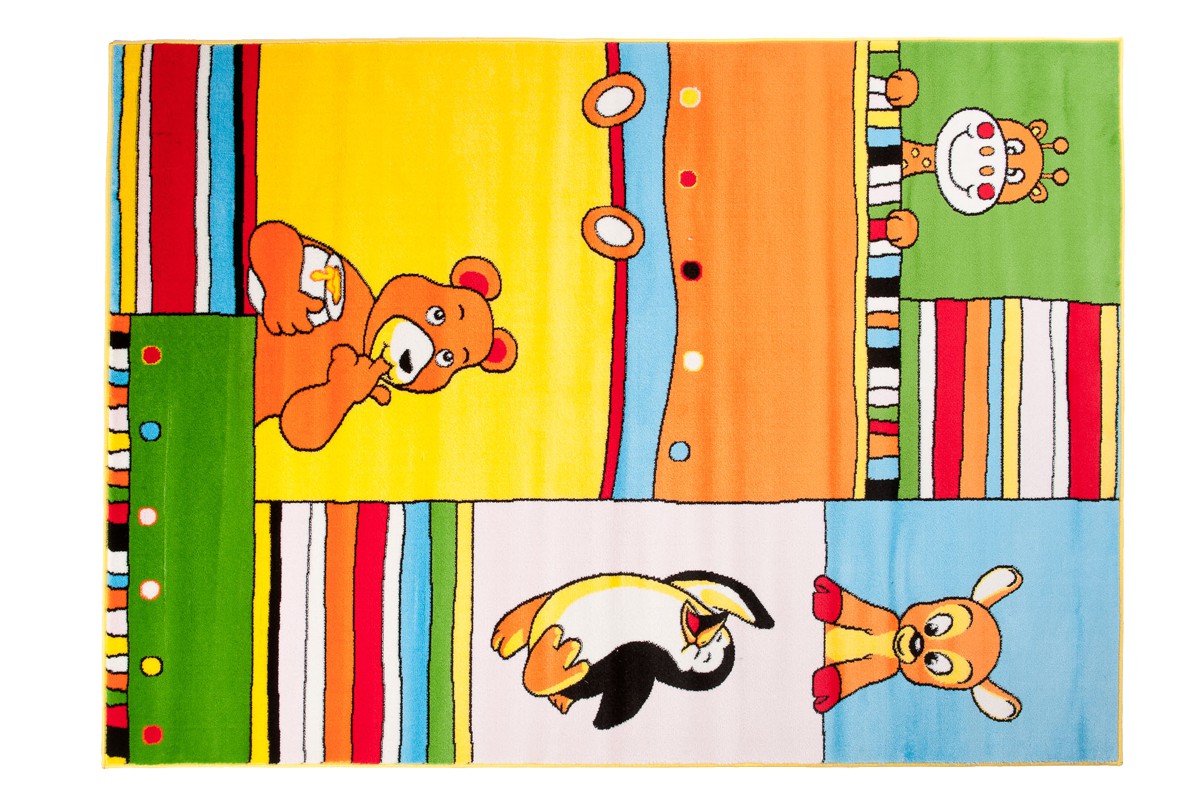 Kobercové zábavné deti 240x330 detí tučniaky Misio Honey