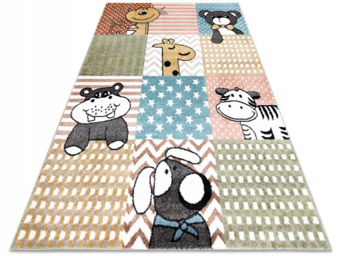 Zábavné domáce zvieratá viacerý koberec 180x270 Zoo Animals Kitty