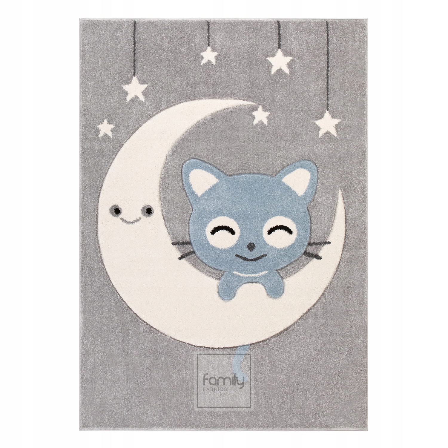 Luna 507 Blue Ceter - 160 x 220 Detské