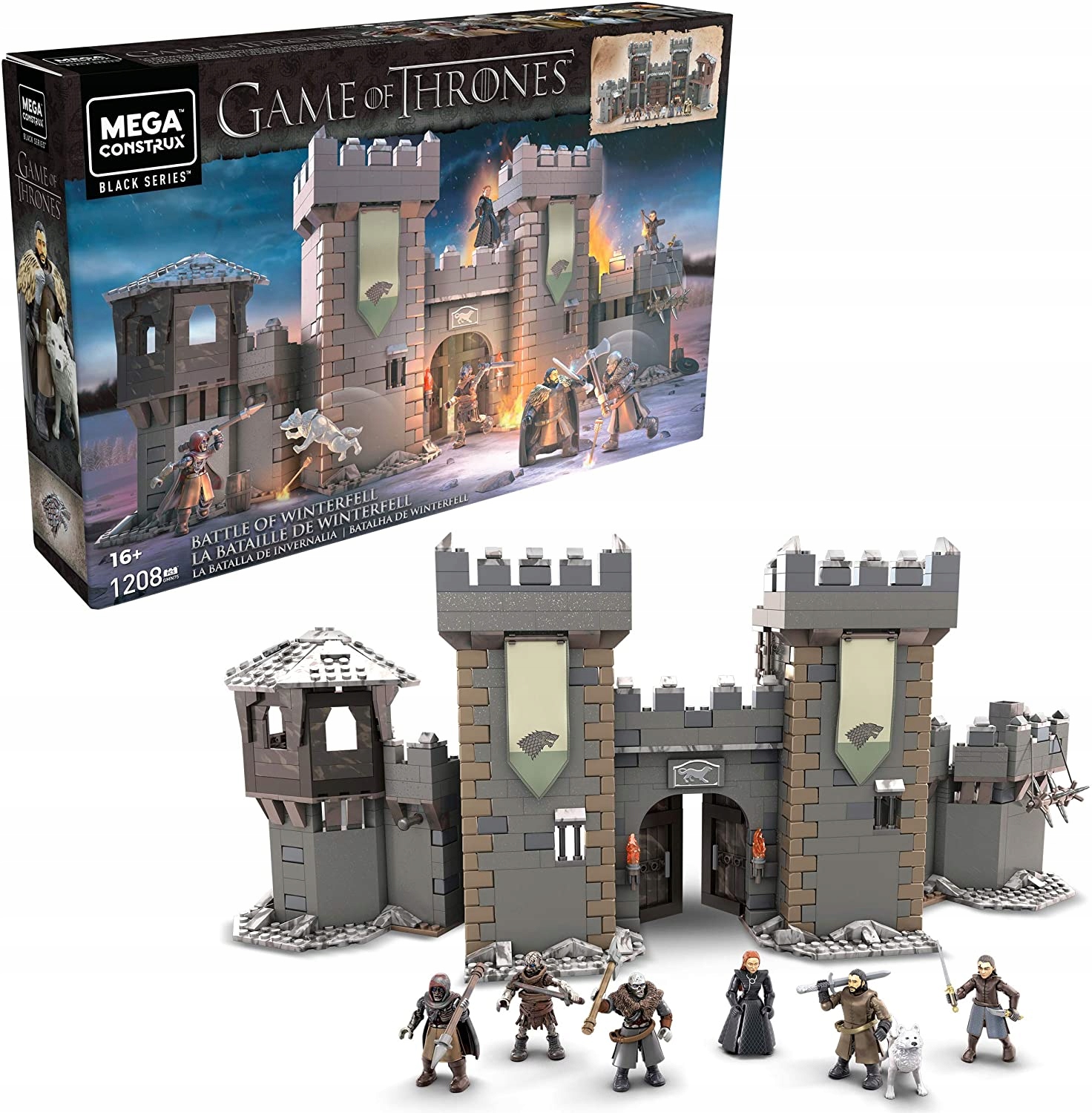Game of Thrones Battle of Winterfell Gmn75 Mega Construx