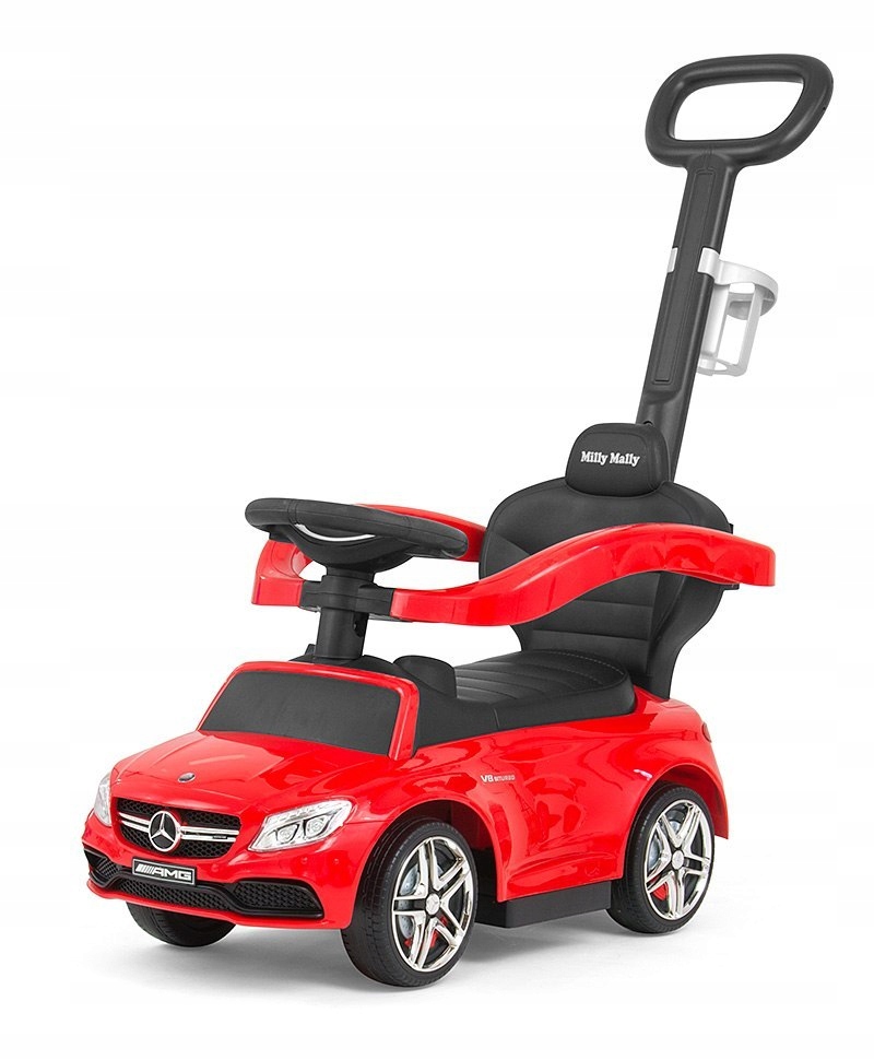 Jazda puser vozidlo Mercedes-AMG C63 Coupe Red