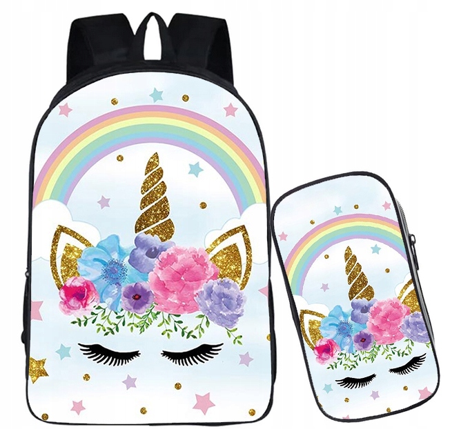 Set 3D set batoh ceruzky puzdro Unicorn