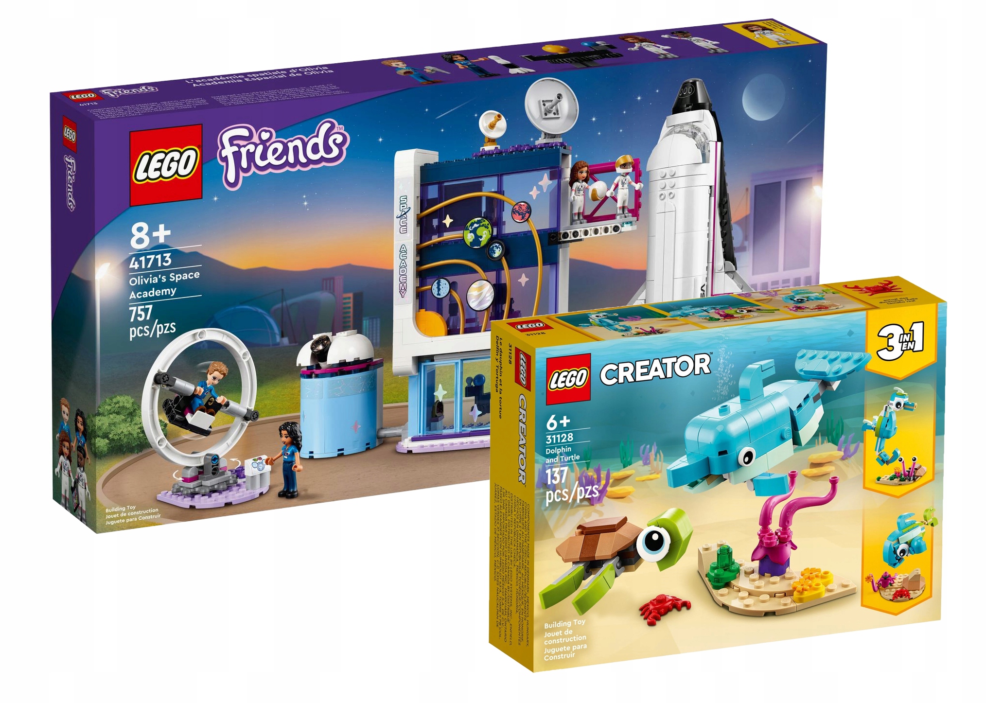 Lego City Space Academy Olivia 41713+Delffinek