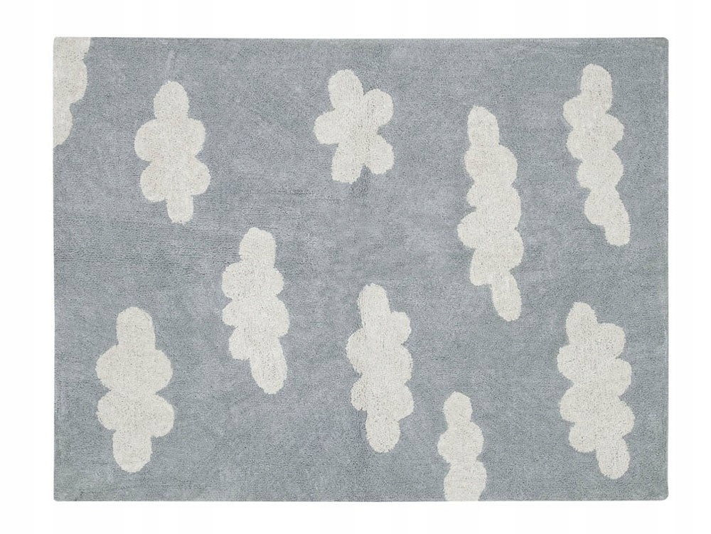 Lorena Canals Cotton Crag Clouds Gris 120 x 1