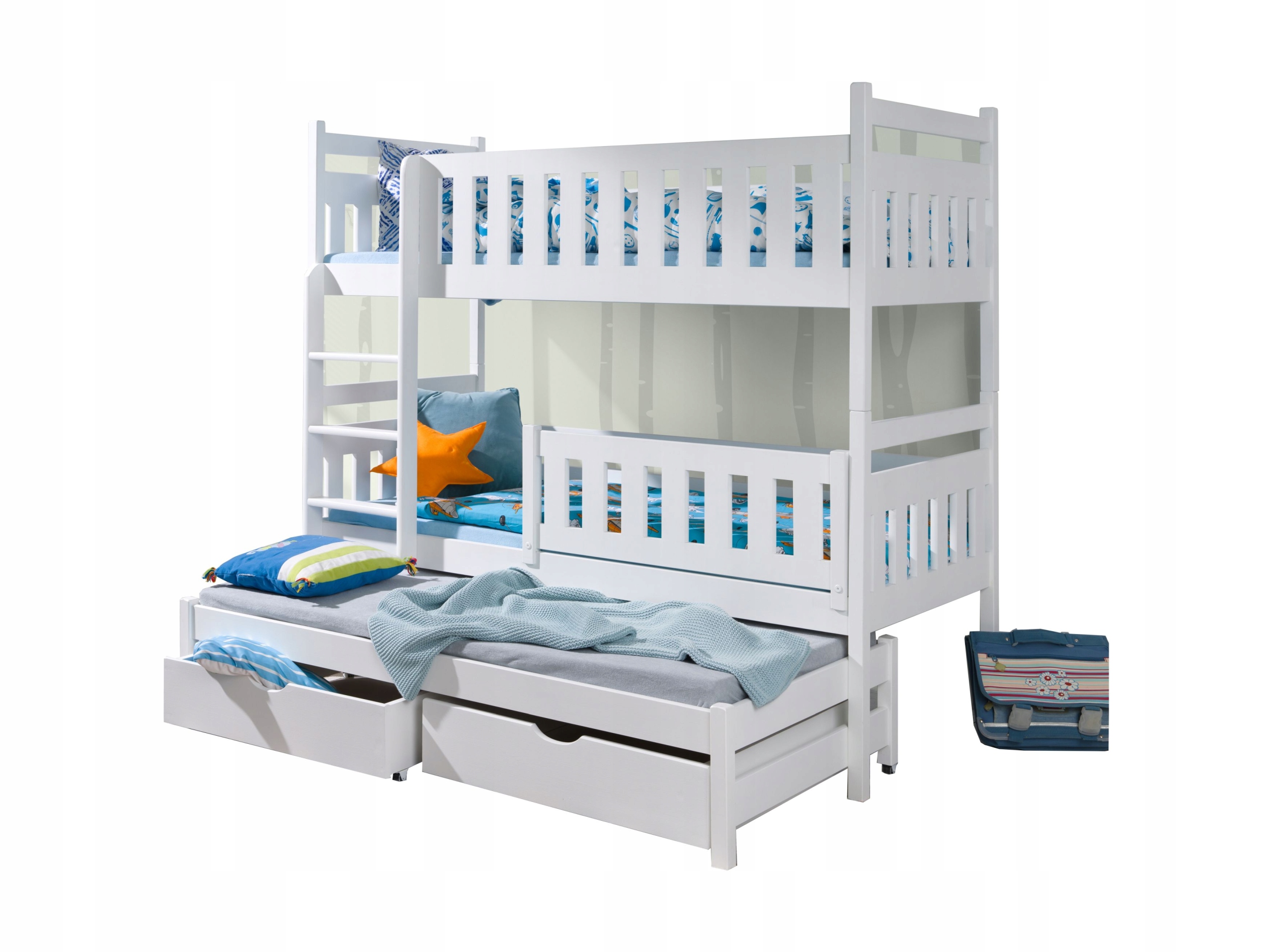Tri -bedí s tromi osobami Anka 80x170 pre deti