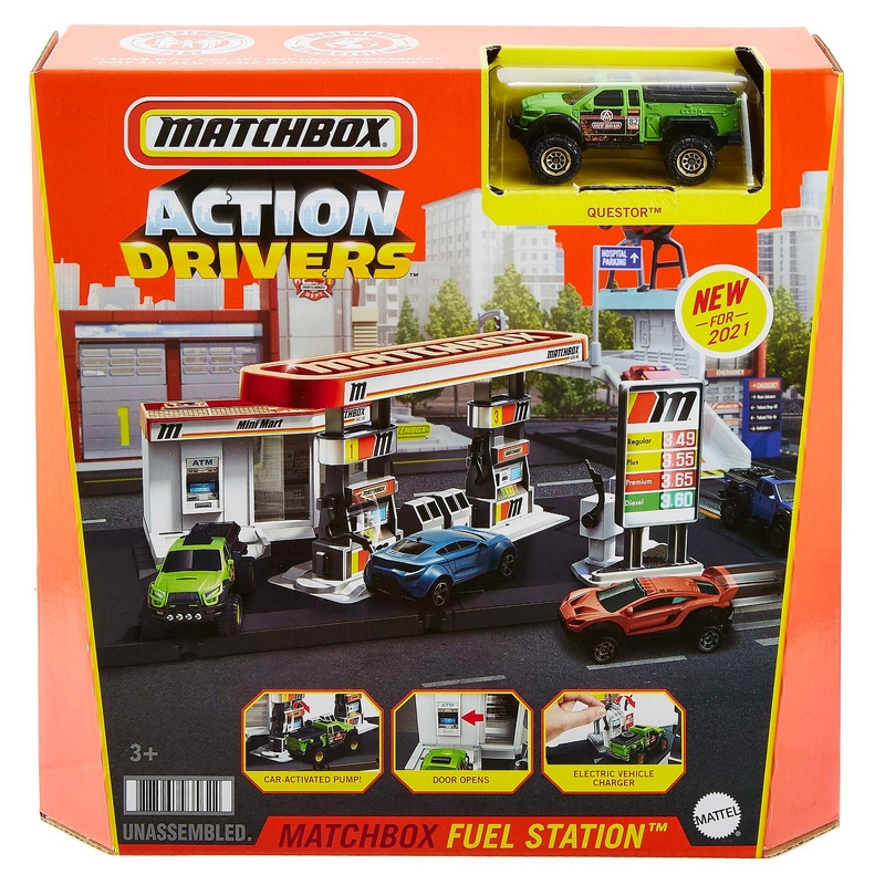 Sada čerpacej stanice Matchbox GVY84