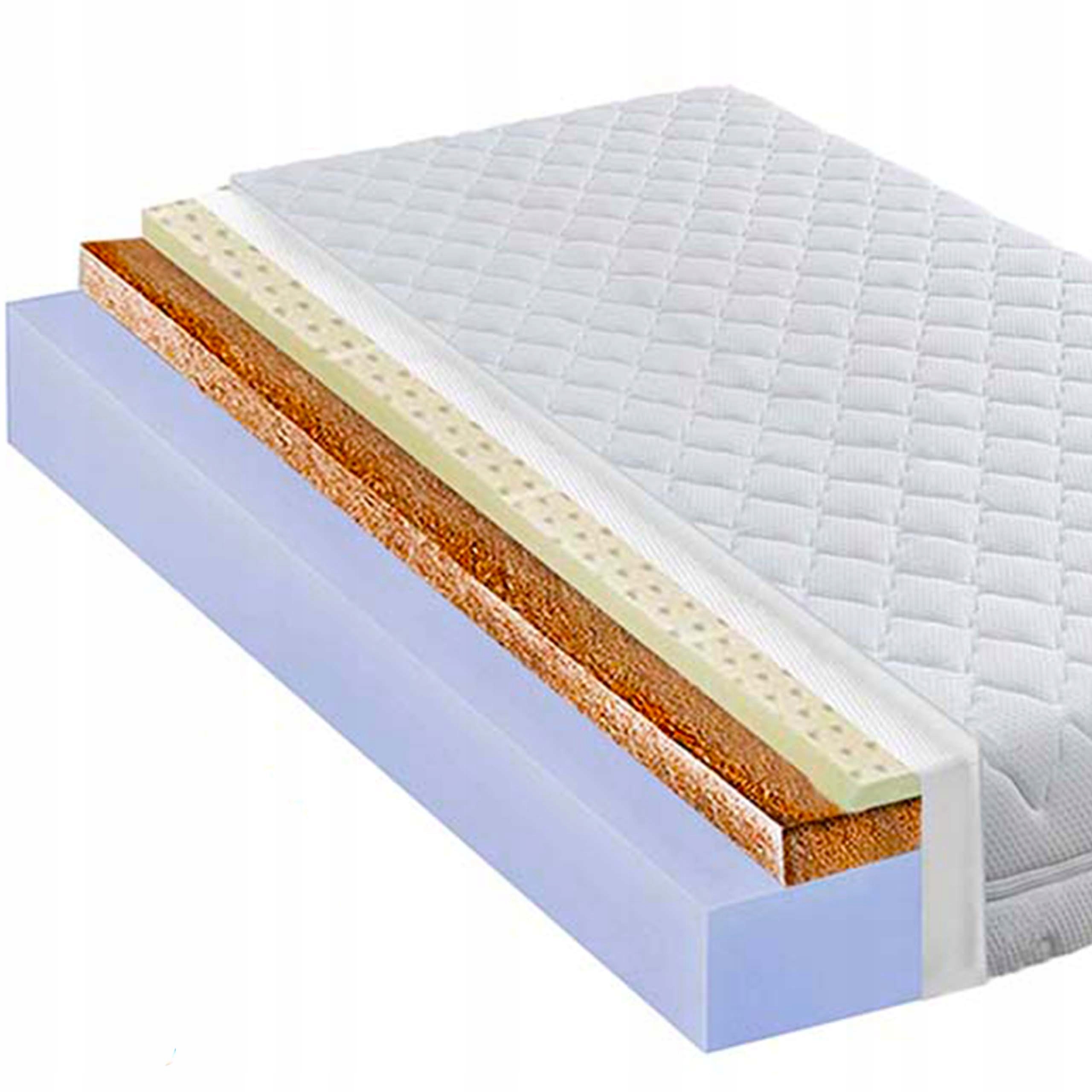 Dvojitý matrac 100x170 s latexovým kokosom 15 cm