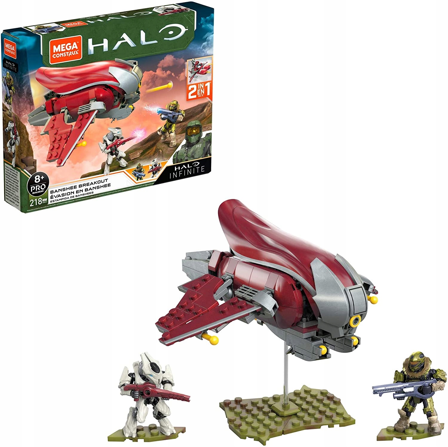 Mega konštrukcia GNB24 Halo nekonečné vylúčené banshee