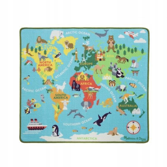 Melissa & Doug - podlahová podlaha po celom svete
