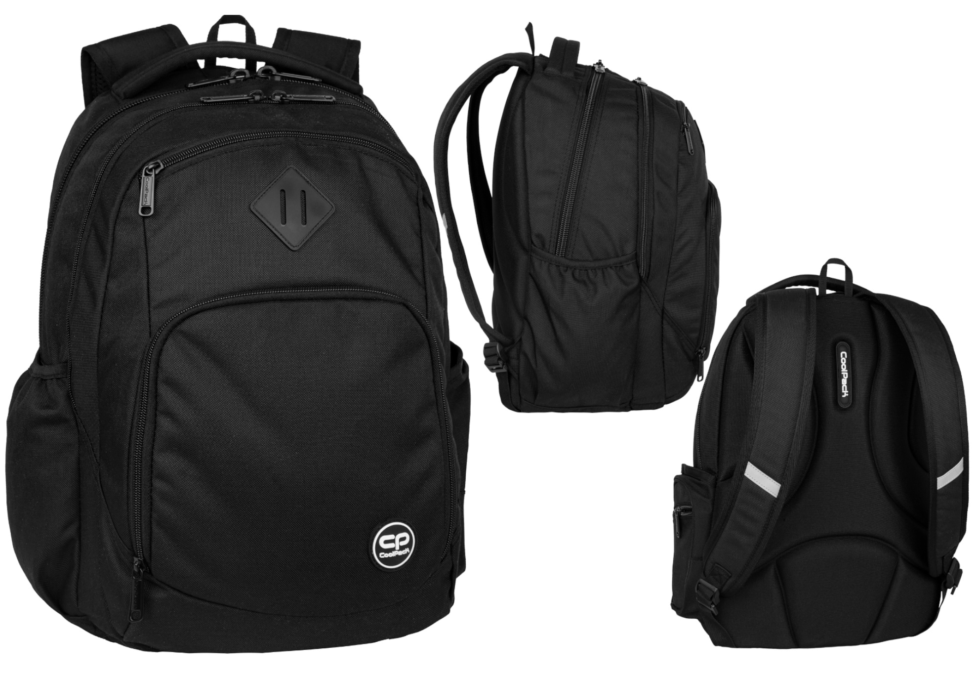 Mládežnícky batoh CoolPack Break Black – Spoľahlivý spoločník pre každodenné dobrodružstvá