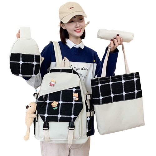 Backpack 4 School Youth Satchel Set