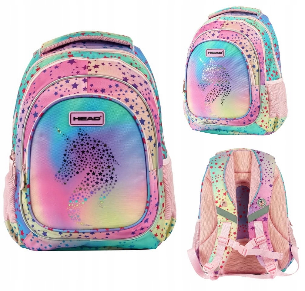 Hlava Unicorn Ombre Unicorn School Batoh