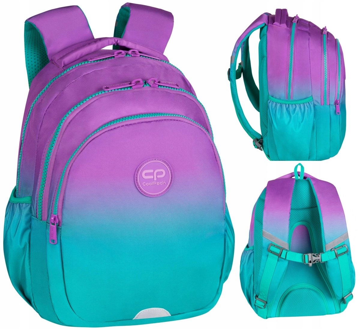Batoh skorej školy Jerry 21L Gradient Blueberry