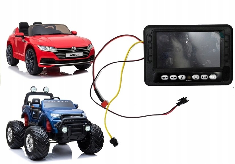 MP4 LCD Hudobný panel pre monštrum Ford Ranger