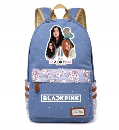 Blackpink Black Pink Kpop School Batoh