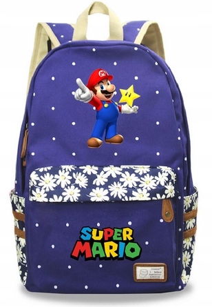 Školský batoh Super Mario Pockets Zipper študent
