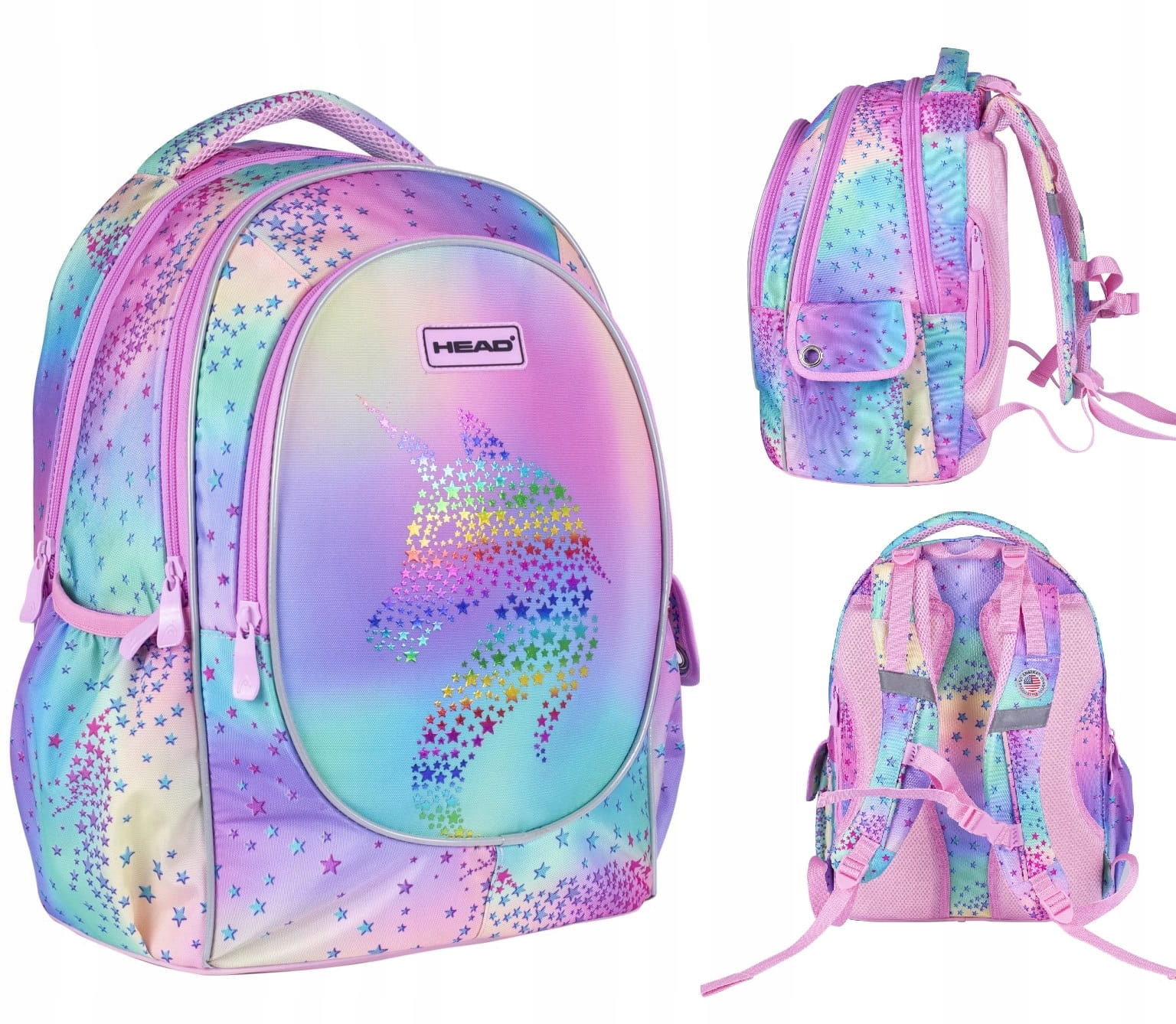 Hlava AB340 UNICORN OMBRE School Batoh