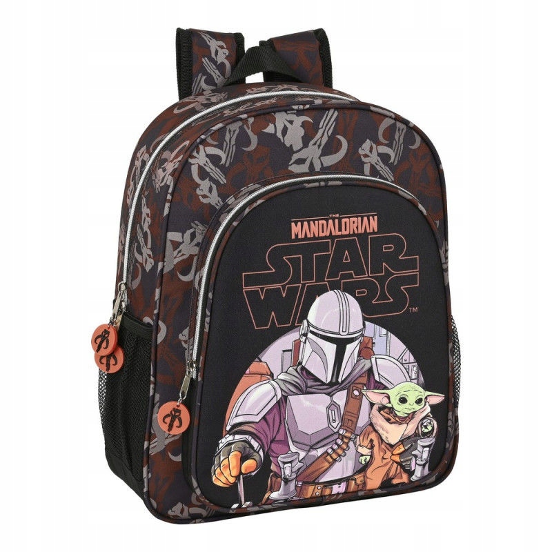 Školský batoh MANDALORIAN GUILD CZARNY BR