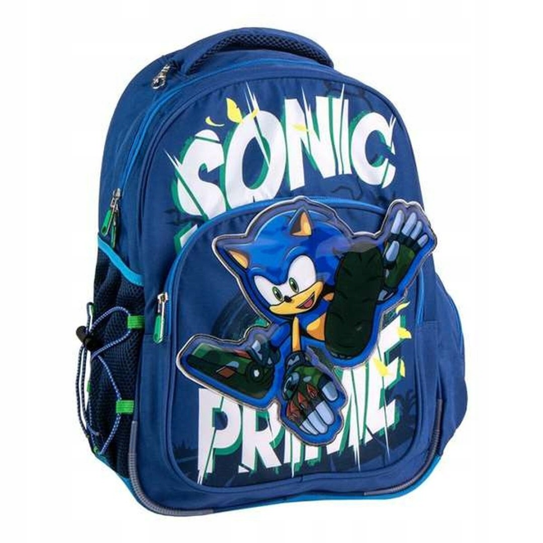 Školský batoh Sonic vo farbe tmavomodrá