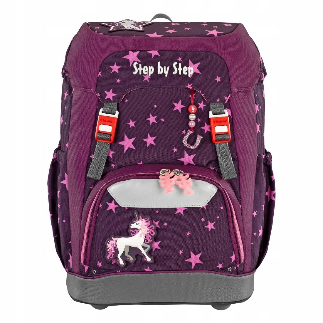 Krok podľa Steppe Grade School Backpack 1 Unicorn Class