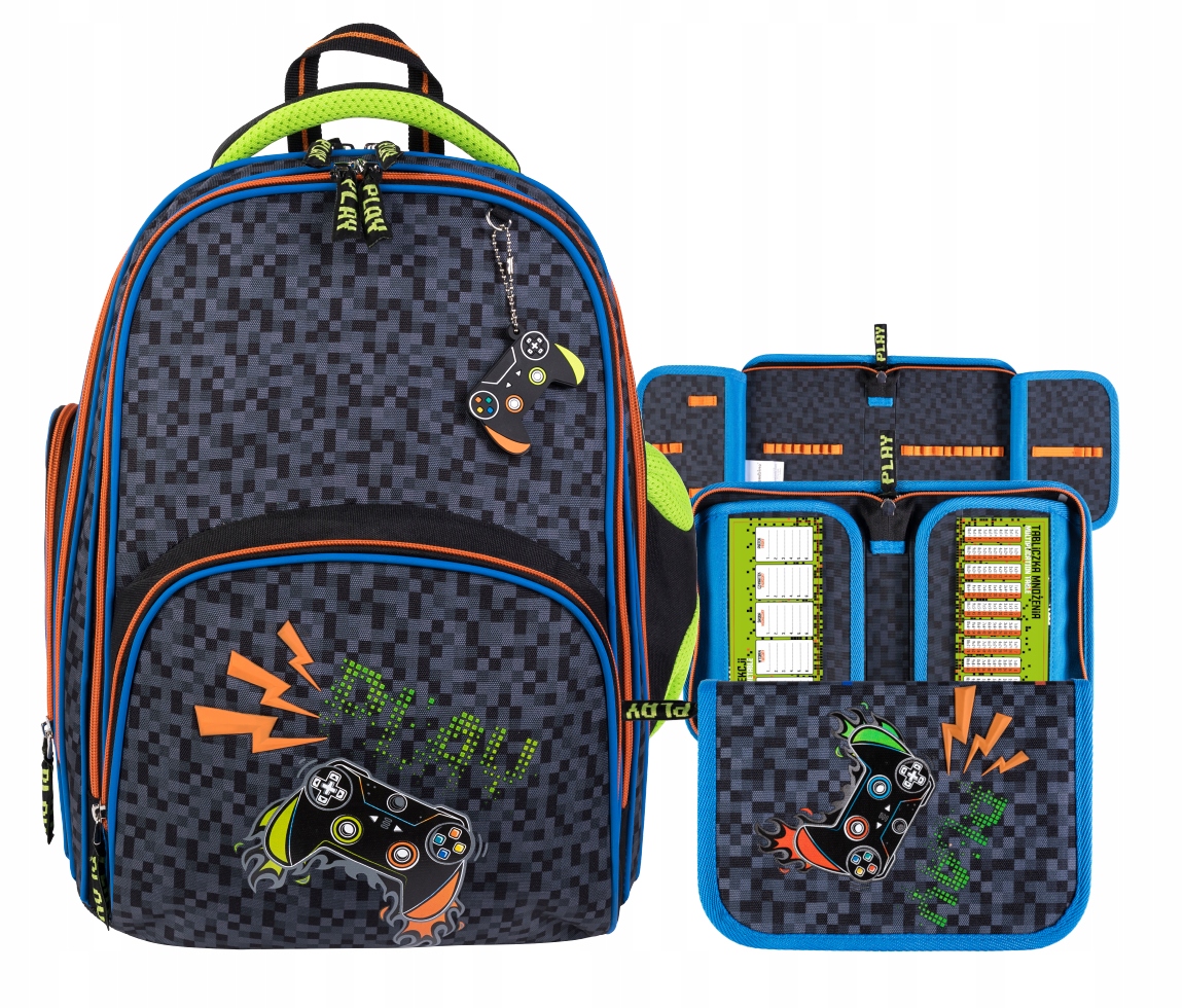 Schoolbag School Batoh Gamer Pad Majewski Set