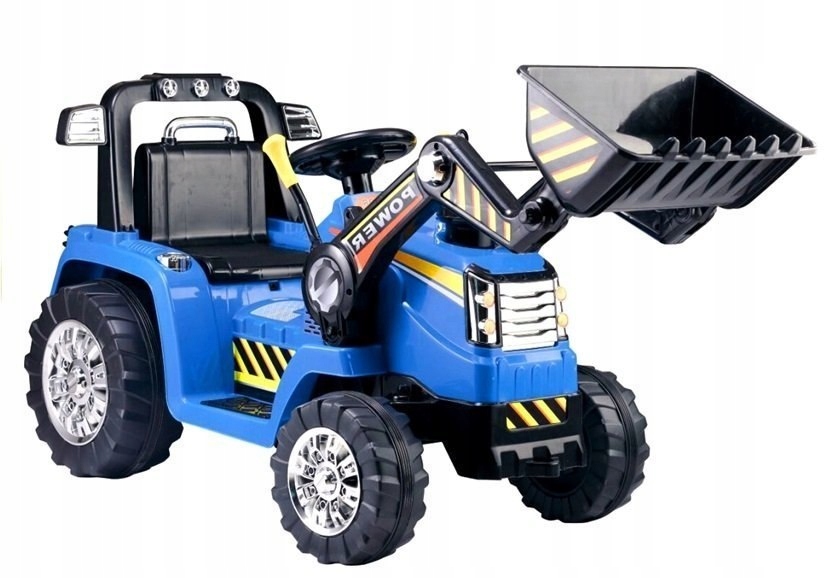 Modrý traktor pre batumulátor ZP1005