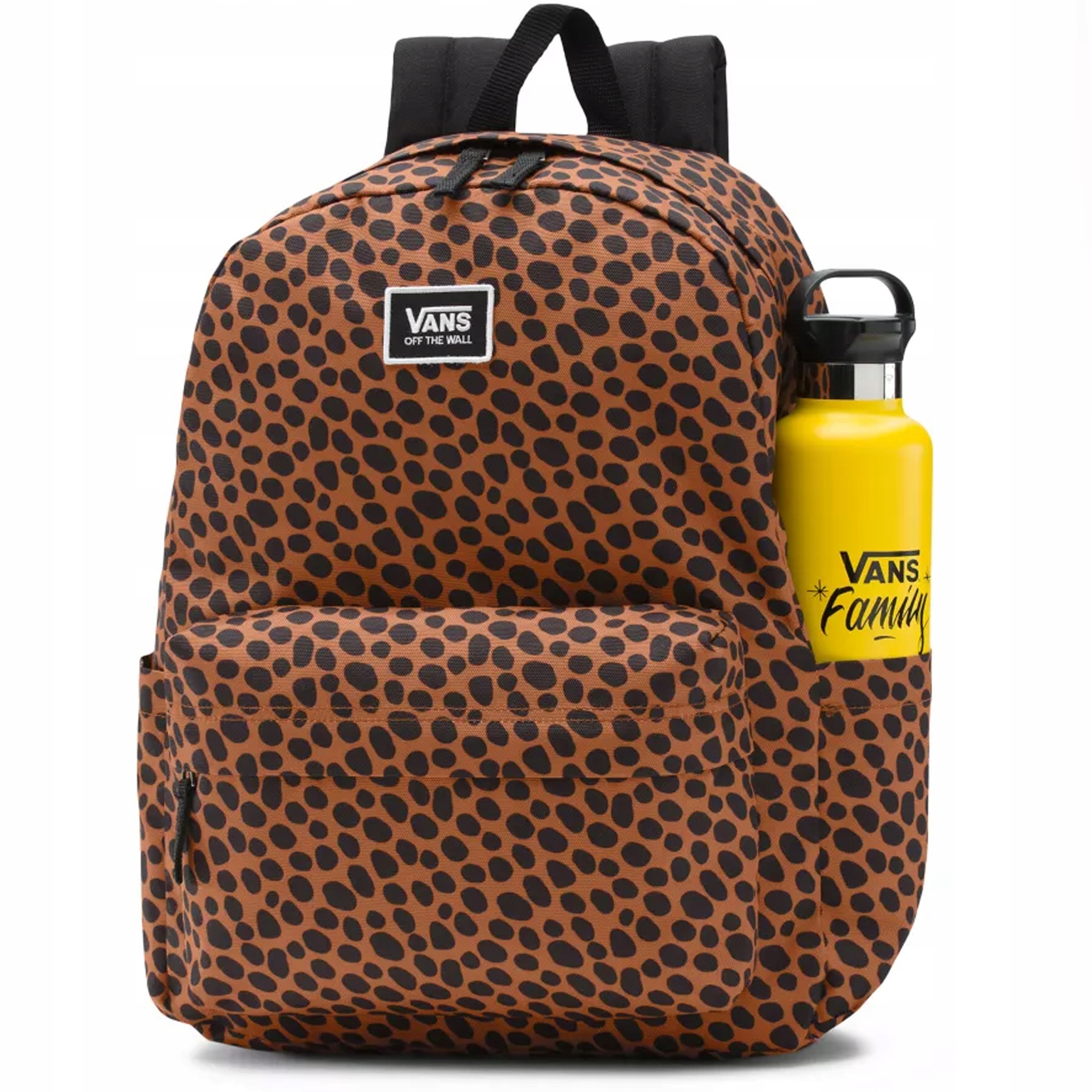 VANS Realm VN0A5I13Z0F1 - Štýlový a praktický plecak s panterkovým vzorom