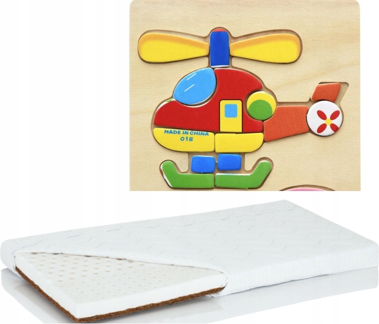 Hevea Krzyś 120x60+Clin+Clue Leam