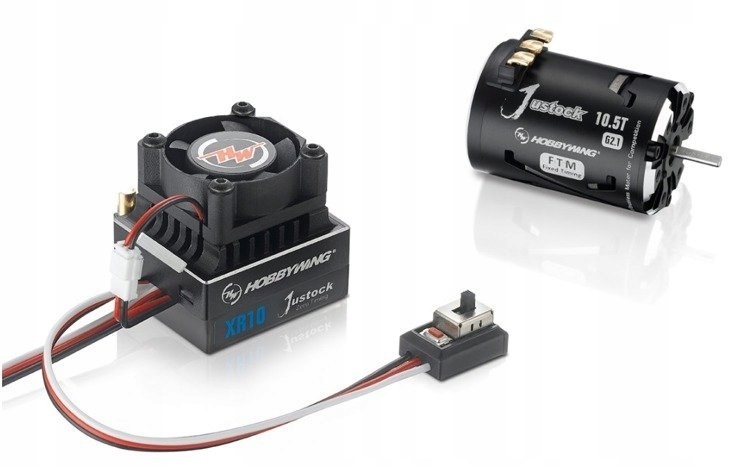Hobbywing Driving Set Justock Black + Justock