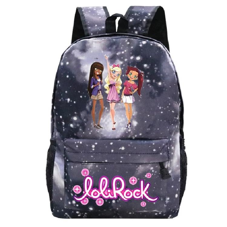ANIME BACKPACK SET LoliRock Batoh Detský Pleca
