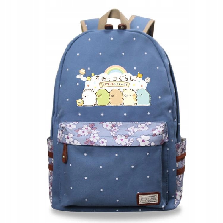 Batoh set karikatúry Sumikko Gurashi Pack School