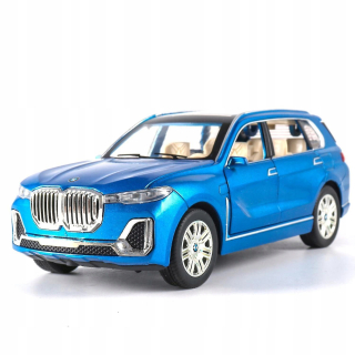 Model auta z ľahkej zliatiny 1:24 BWM X7 Diecasts T