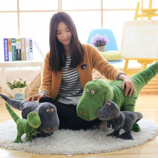 Nová plyšová hračka dinosauru Tyrannosaurus rex
