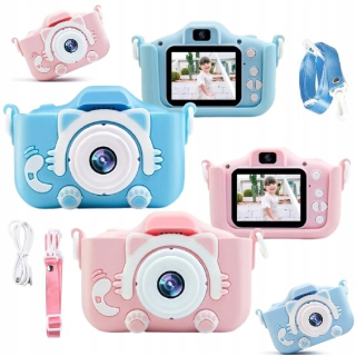 Digitálny fotoaparát pre deti Video Kitty Full HD Cat