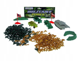 Vojaci armády 288 kusov Tank Set 1A
