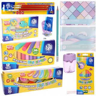 Pastelová súprava Astra School Layette