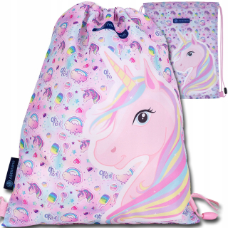 Astrabag Backpack School Bag pre topánky Unicorn