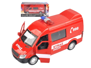 Hasičské brigády kovového automobilu Svetlo 14 cm