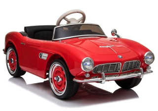 Auto pre BMW retro červenú maľovanú batériu