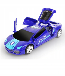 Zvuky automatického policajného automobilu